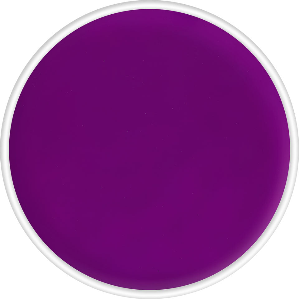 KRYOLAN UV-Dayglow Effect Color Nachfüller violet – Neonfarbe für Schwarzlicht, 4ml