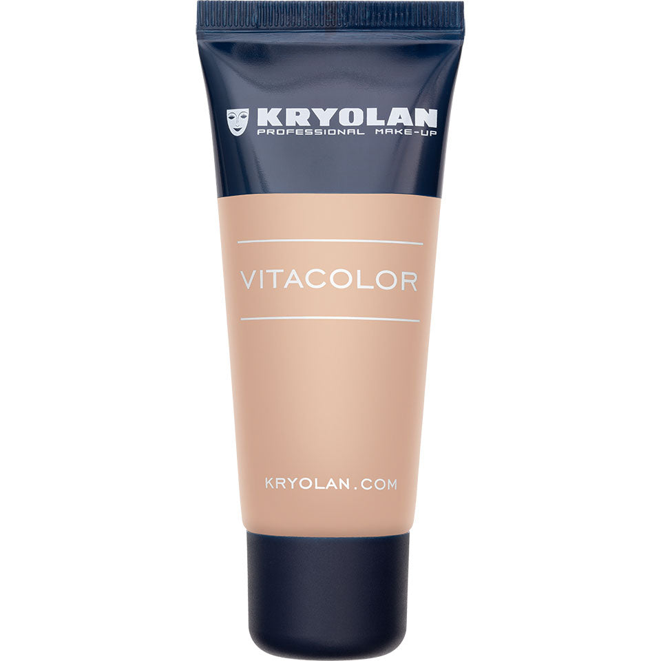 KRYOLAN Vitacolor OB 1 – Creme-Foundation mit hoher Deckkraft, 40ml, Tube