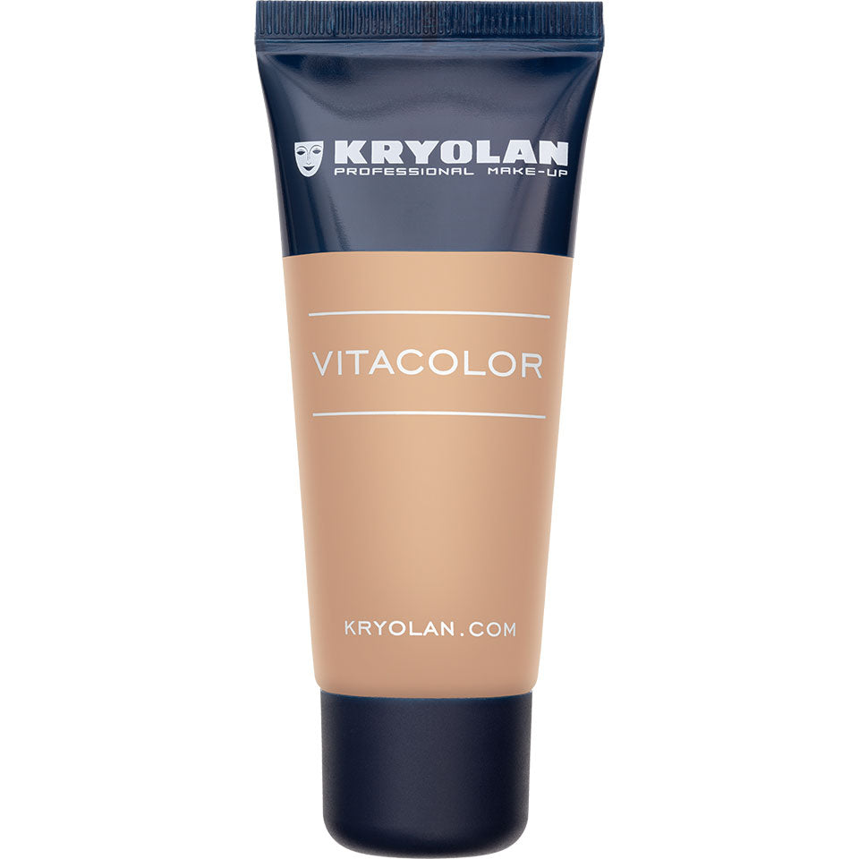 KRYOLAN Vitacolor OB 3 – Creme-Foundation mit hoher Deckkraft, 40ml, Tube