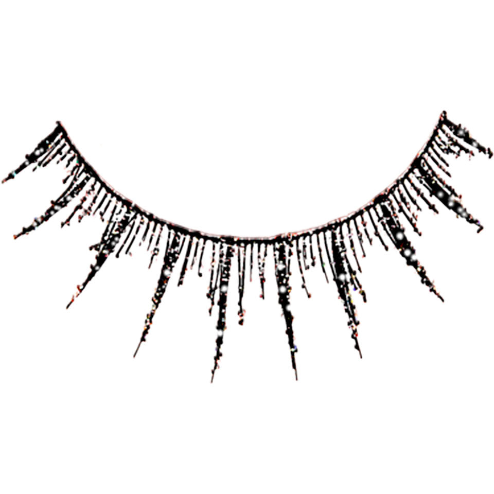 KRYOLAN Wimpern Show Bizz K15 – Schwarze Doll-Eye Lashes , 1paar