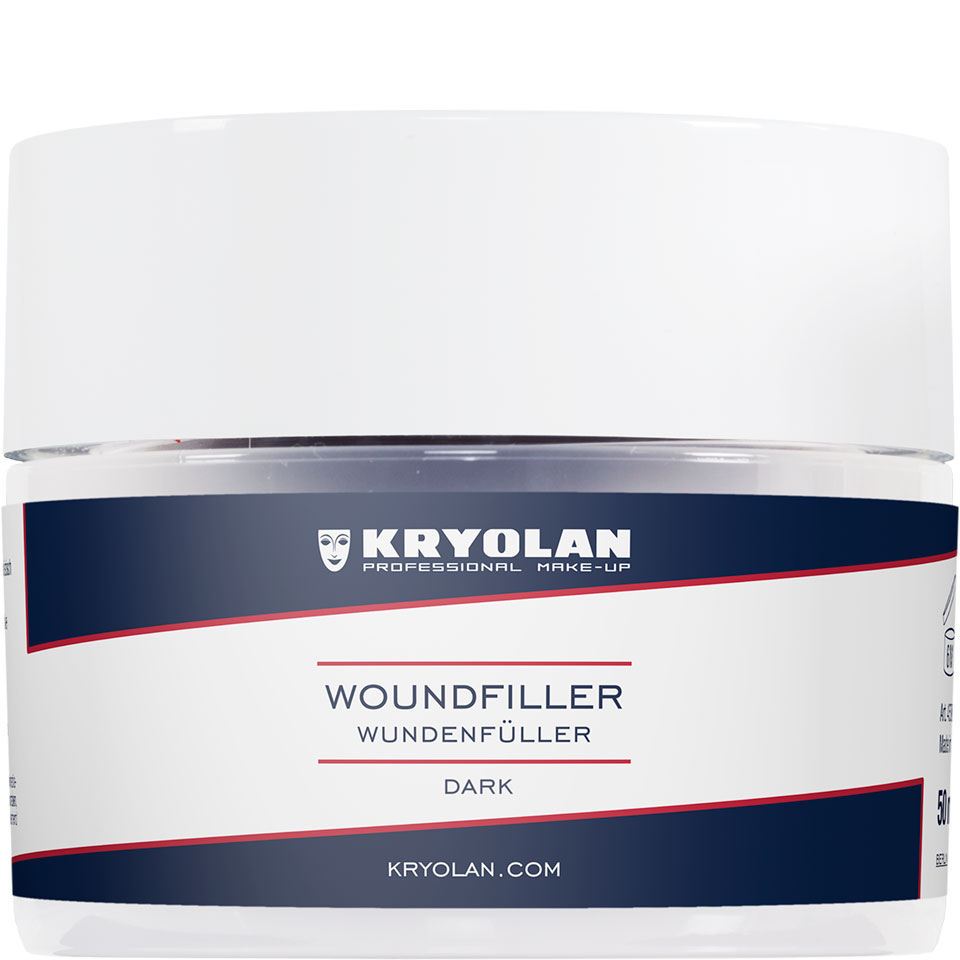 KRYOLAN Wundenfüller dark, 30ml, Tiegel