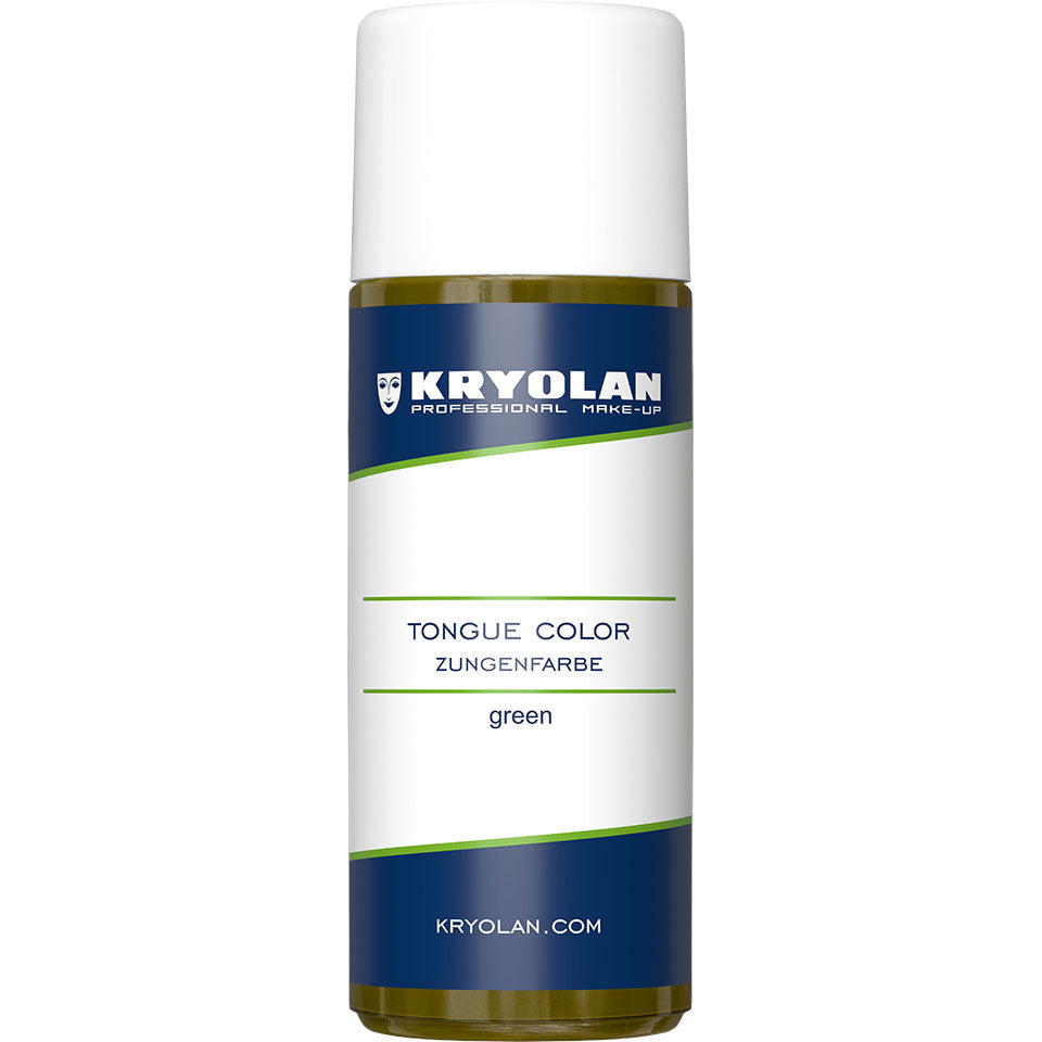 KRYOLAN Zungenfarbe green – Effektfarbe für Zunge und Mundraum, 50ml