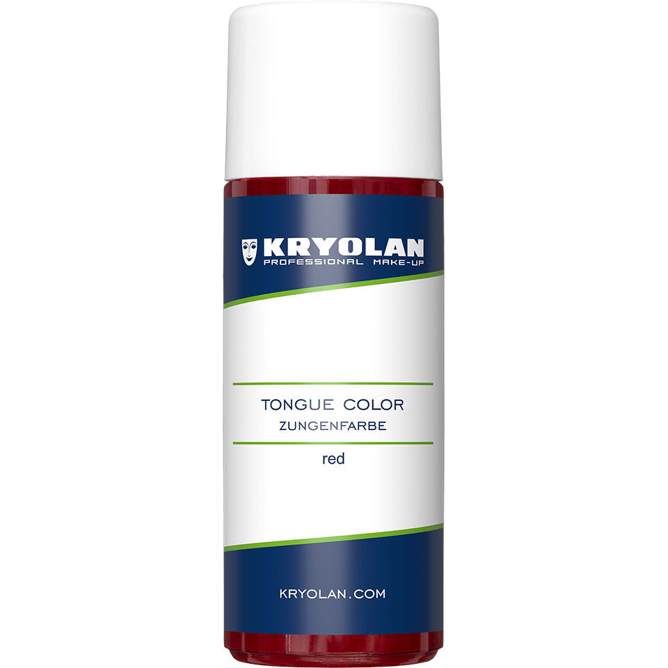 KRYOLAN Zungenfarbe red – Effektfarbe für Zunge und Mundraum, 50ml
