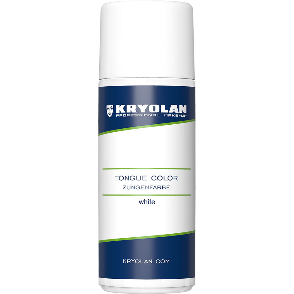 KRYOLAN Zungenfarbe white – Effektfarbe für Zunge und Mundraum, 50ml
