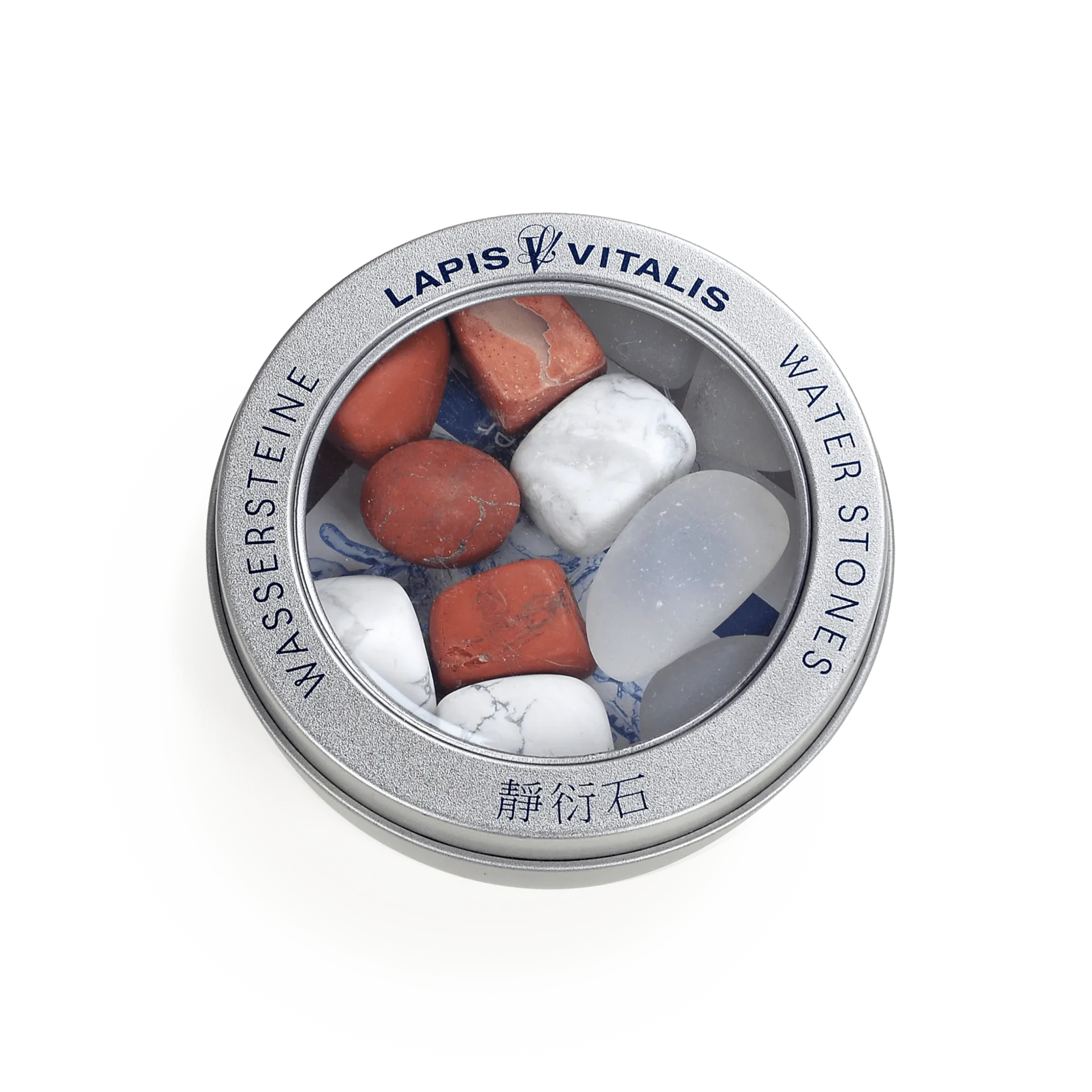 LAPIS VITALIS Wassersteine – Vitalitäts-Mischung, 100g, Dose