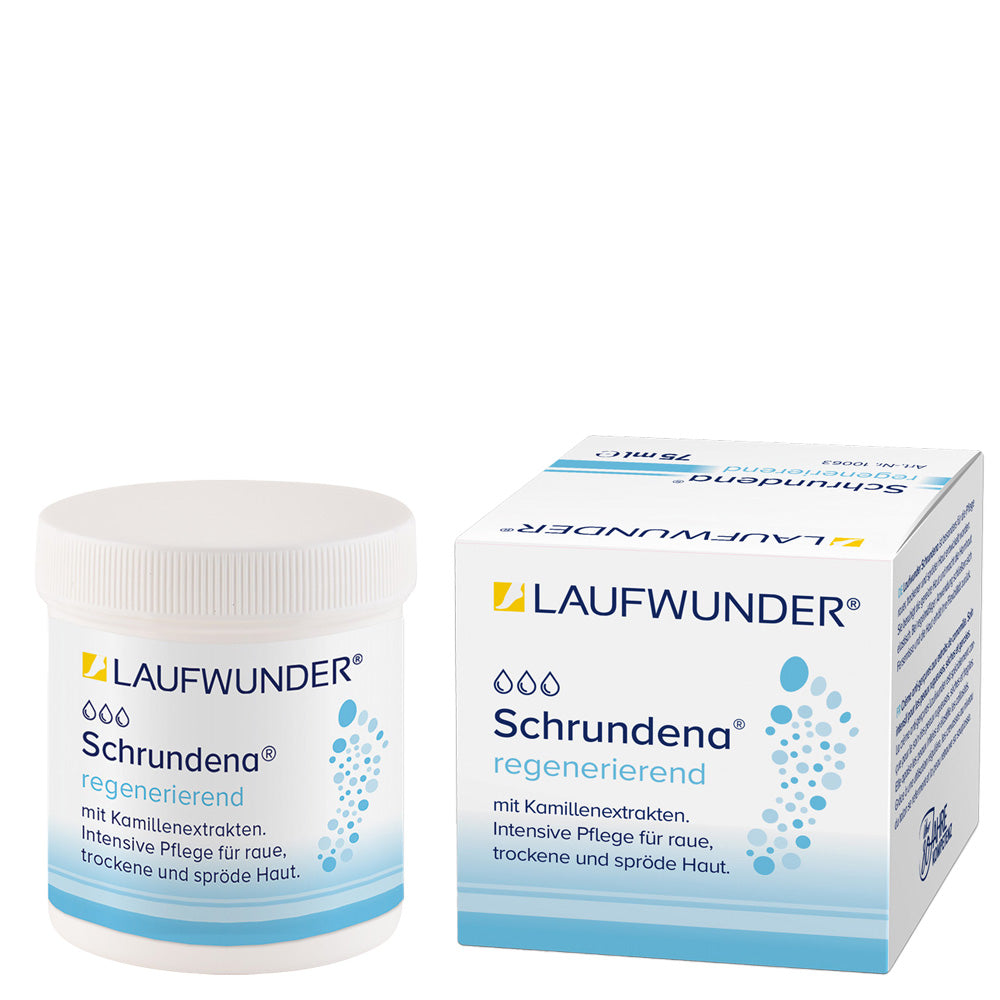 LAUFWUNDER Schrundena , 75ml, Tiegel und Umkarton