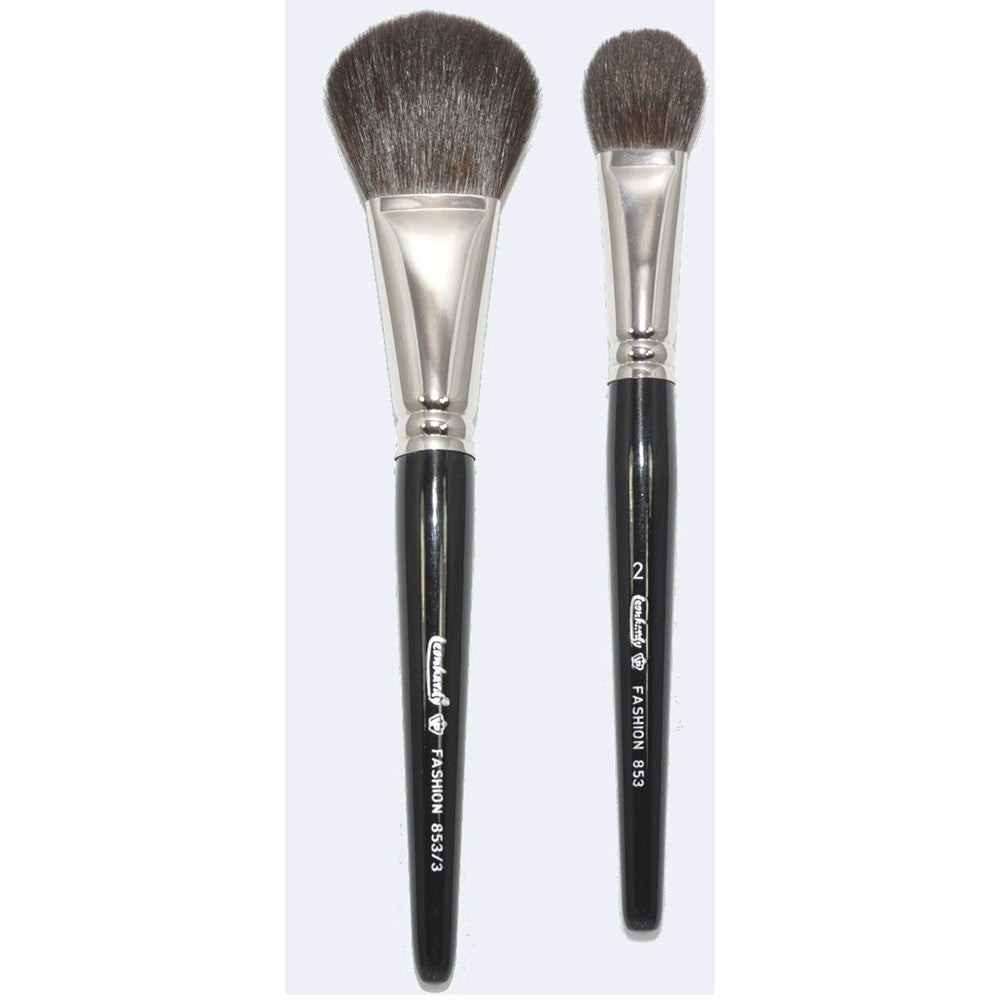 LEONHARDY FASHION Puderpinsel – Fehhaar, 1Stk, Größe 2 und 3