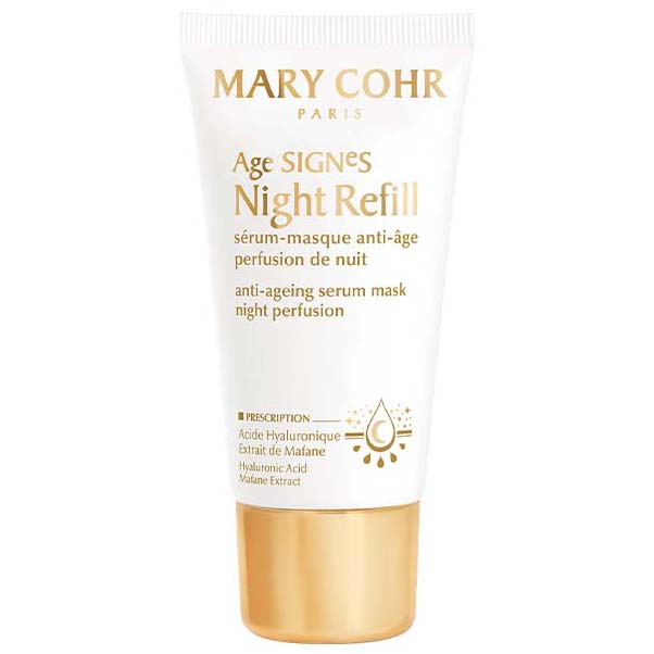 MARY COHR Age Signes Night Refill Sérum Masque – Overnight-Maske, 50ml, Tube