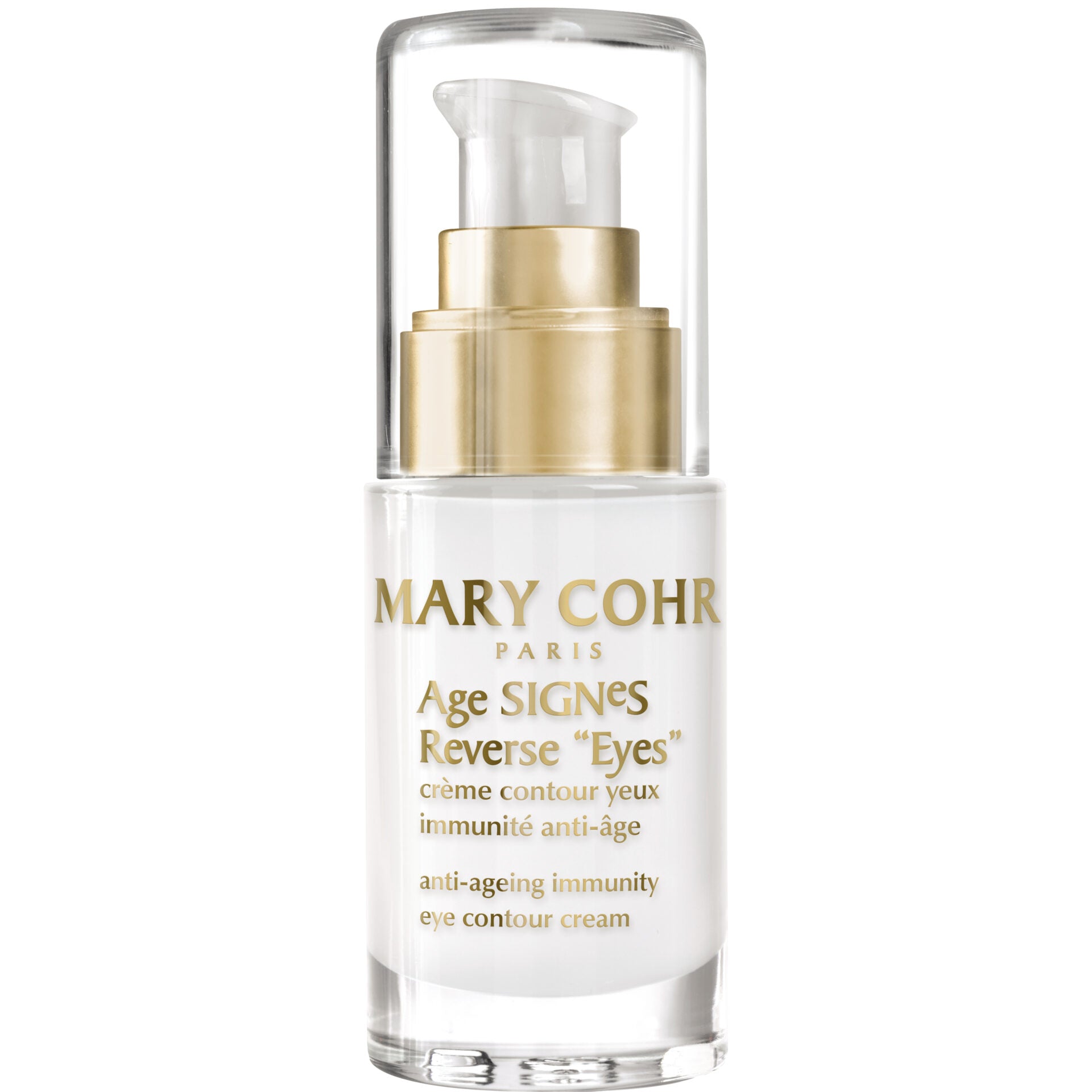 MARY COHR Age Signs Reverse Eyes – Anti-Aging-Serum für die Augenpartie, 15ml, Pumpspenderx