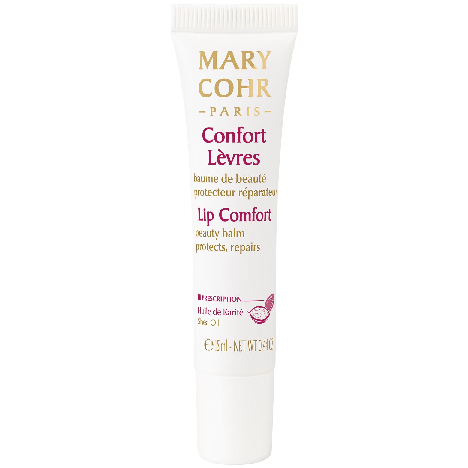 MARY COHR Confort Levres Lippenbalsam – Nährender Balsam für zarte Lippen, 15ml, Tube