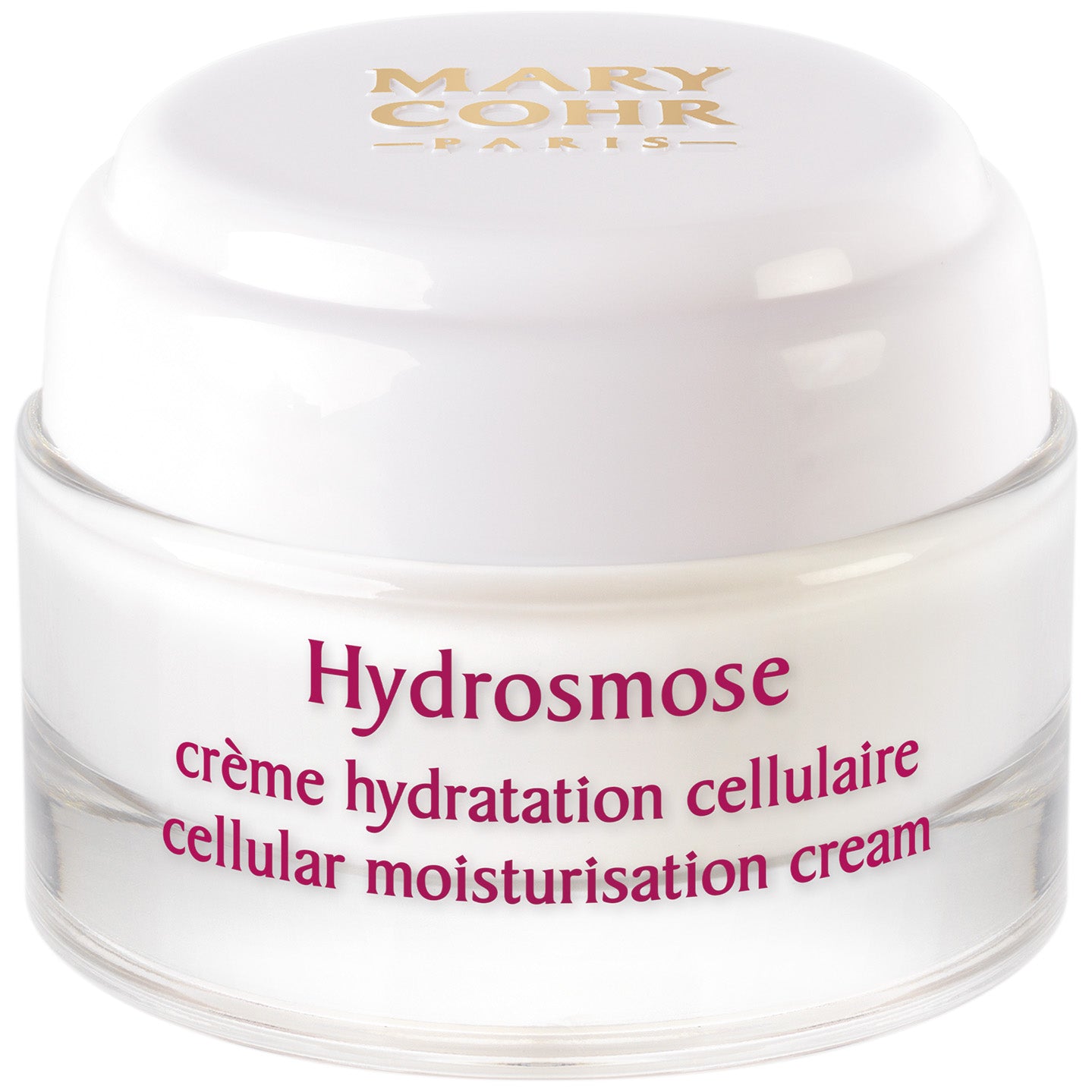 MARY COHR Creme Hydrosmose – Feuchtigkeitspflege, 50ml, Tiegel