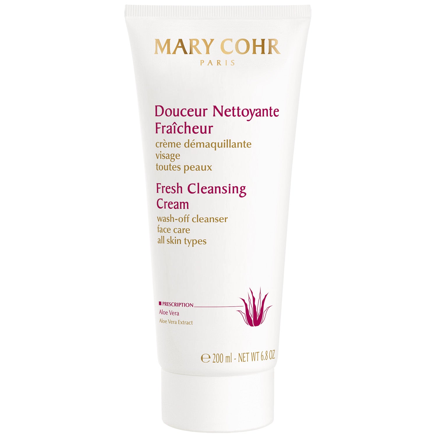 MARY COHR Douceur Nettoyante Fraicheur - cleansing cream, 200ml, Tube