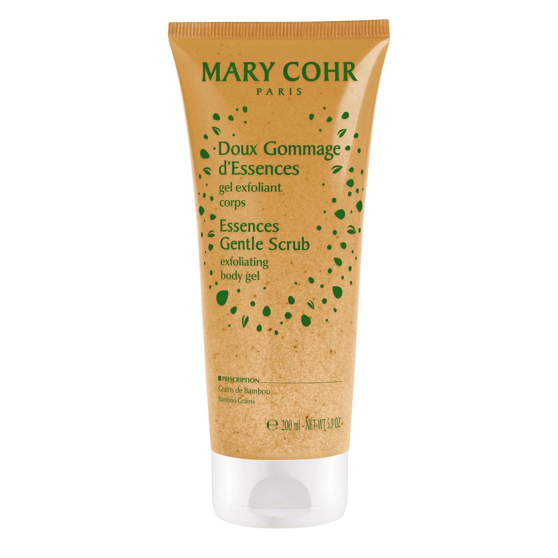 MARC COHR Doux Gommage d'Essence - Radiance Gentle Scrub  – Sanftes Körperpeeling, 200ml, Tube