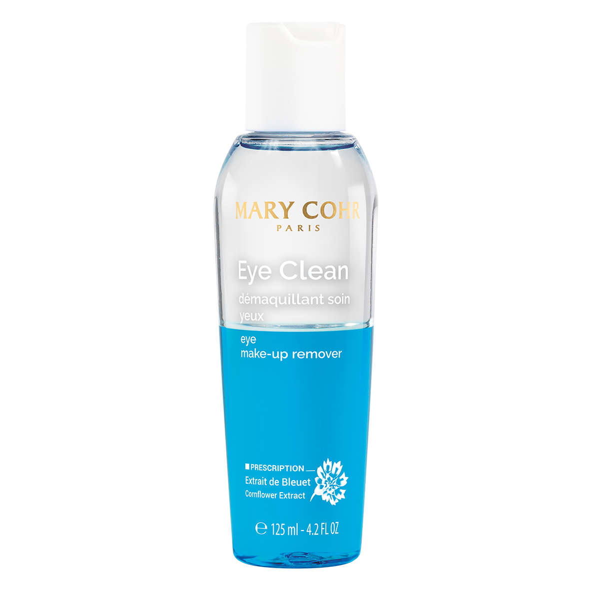 MARY COHR Eye Clean – 2- Phasen Augen-Make-up-Entferner, 125ml, Flasche