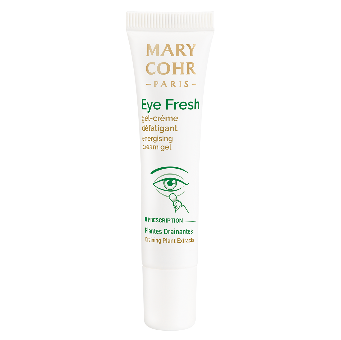 MARY COHR Eye Fresh – Augenpflege gegen Schwellungen, 15ml, Tube geschlossen
