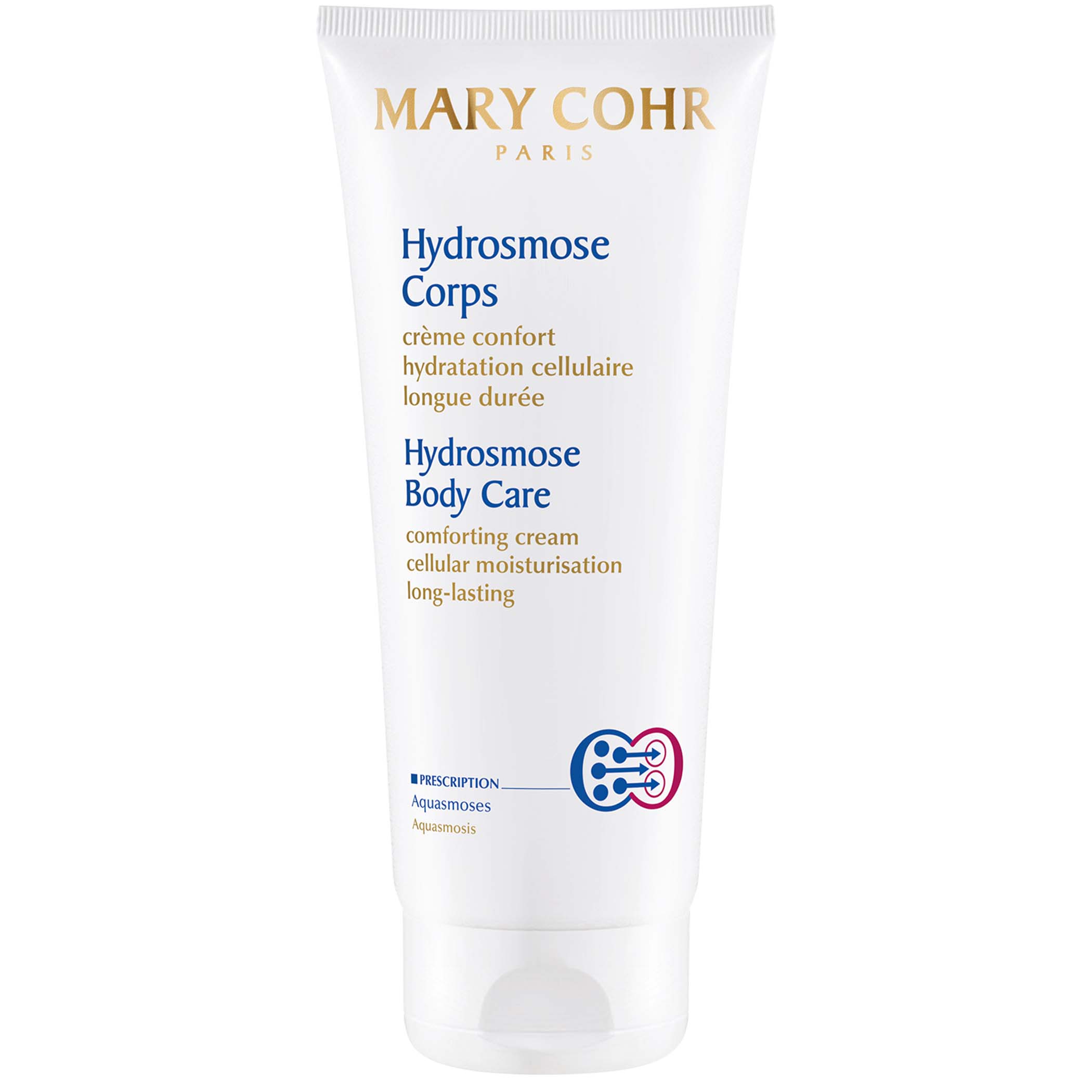 MARY COHR Hydrosmose Corps – Feuchtigkeitspflege für den Körper, 200ml, Tube