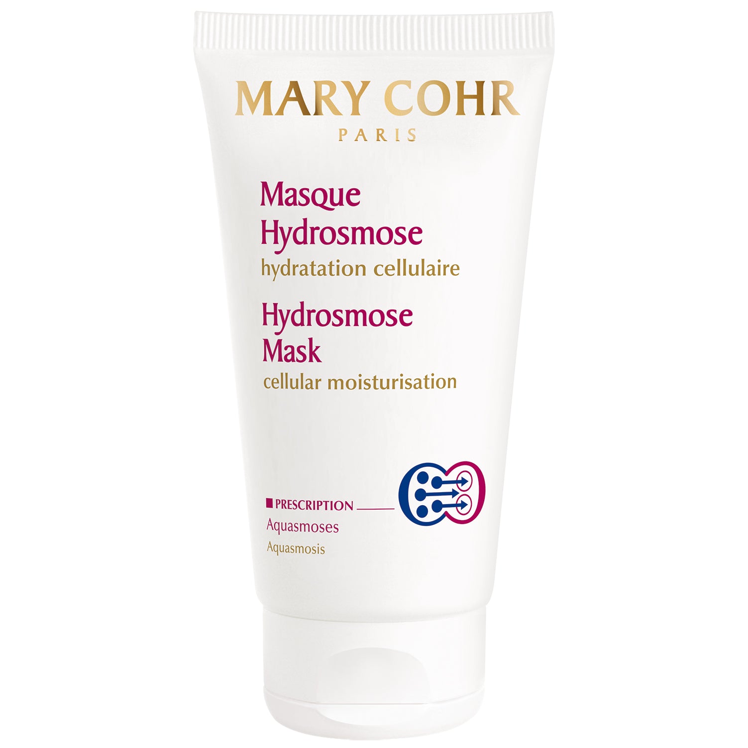 MARY COHR Masque Hydrosmose – Crememaske für trockene Haut, 50ml, Tube