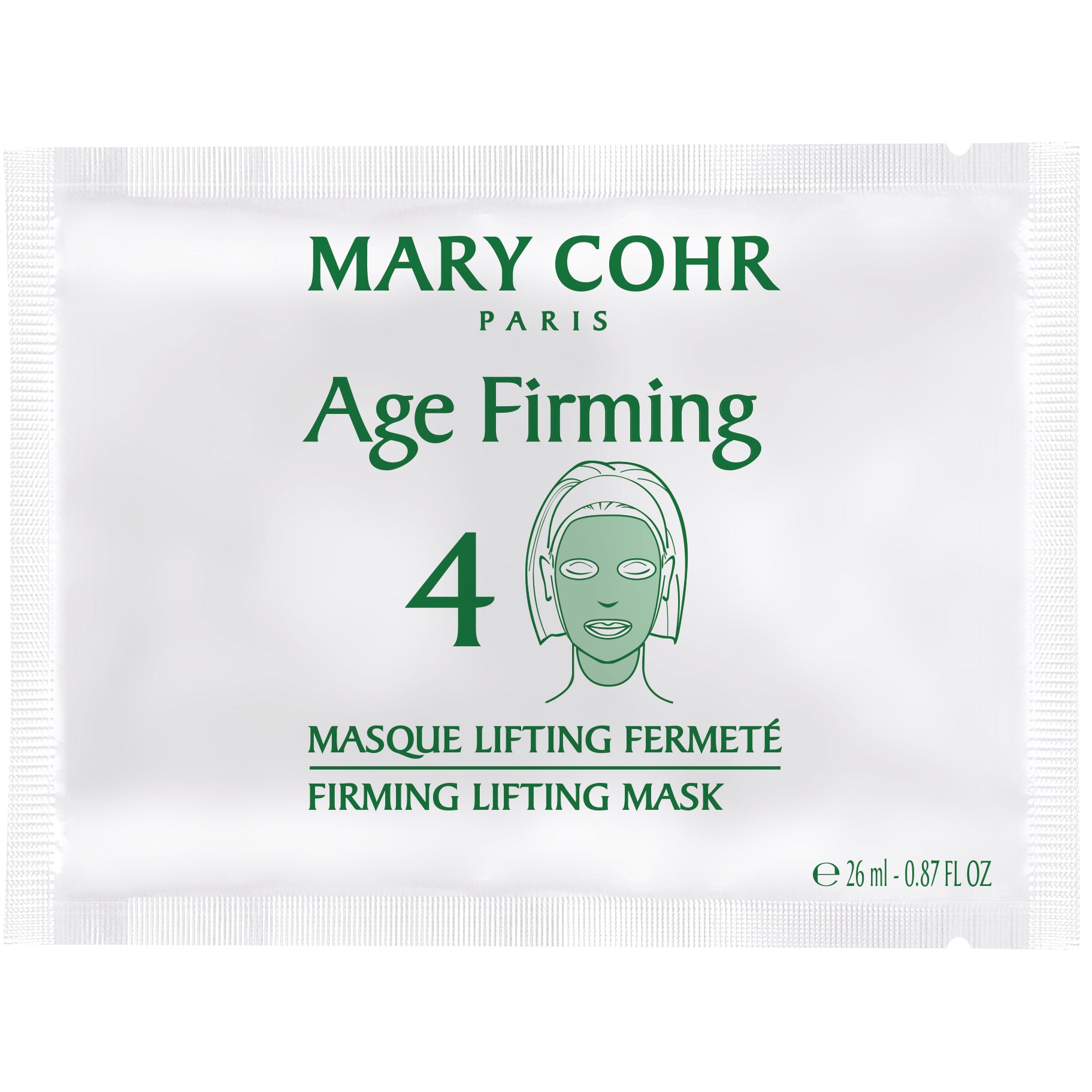 MARY COHR Masque Lifting Fermete – Sofort straffende Eventmaske, 1Stk, Sachet