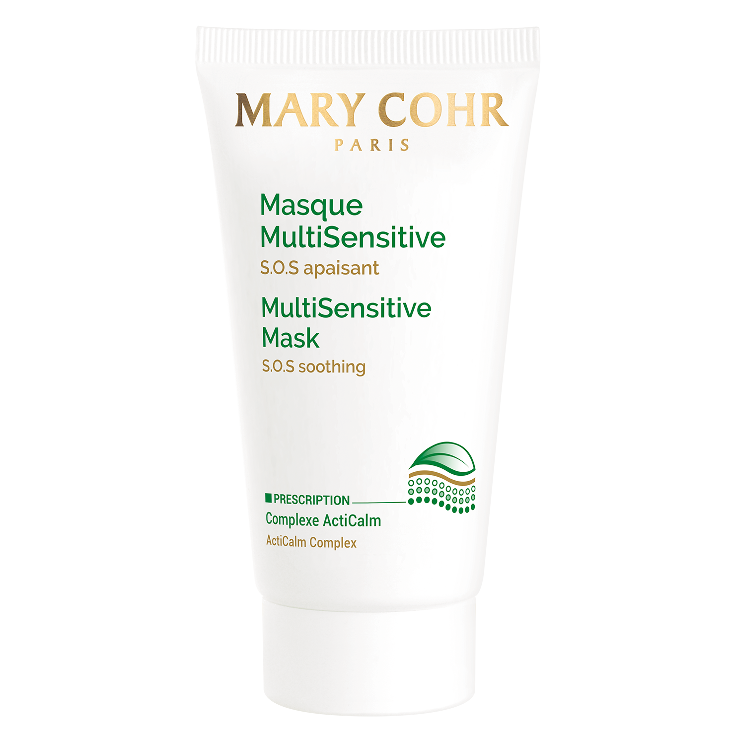 MARY COHR Masque MultiSensitive – Crememaske für extrem sensitive Haut, 50ml, Tube