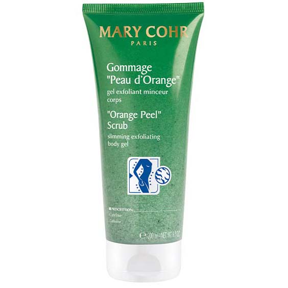 MARY COHR Orange Peel Scrub – Glättendes Körperpeeling, 200ml, Tube