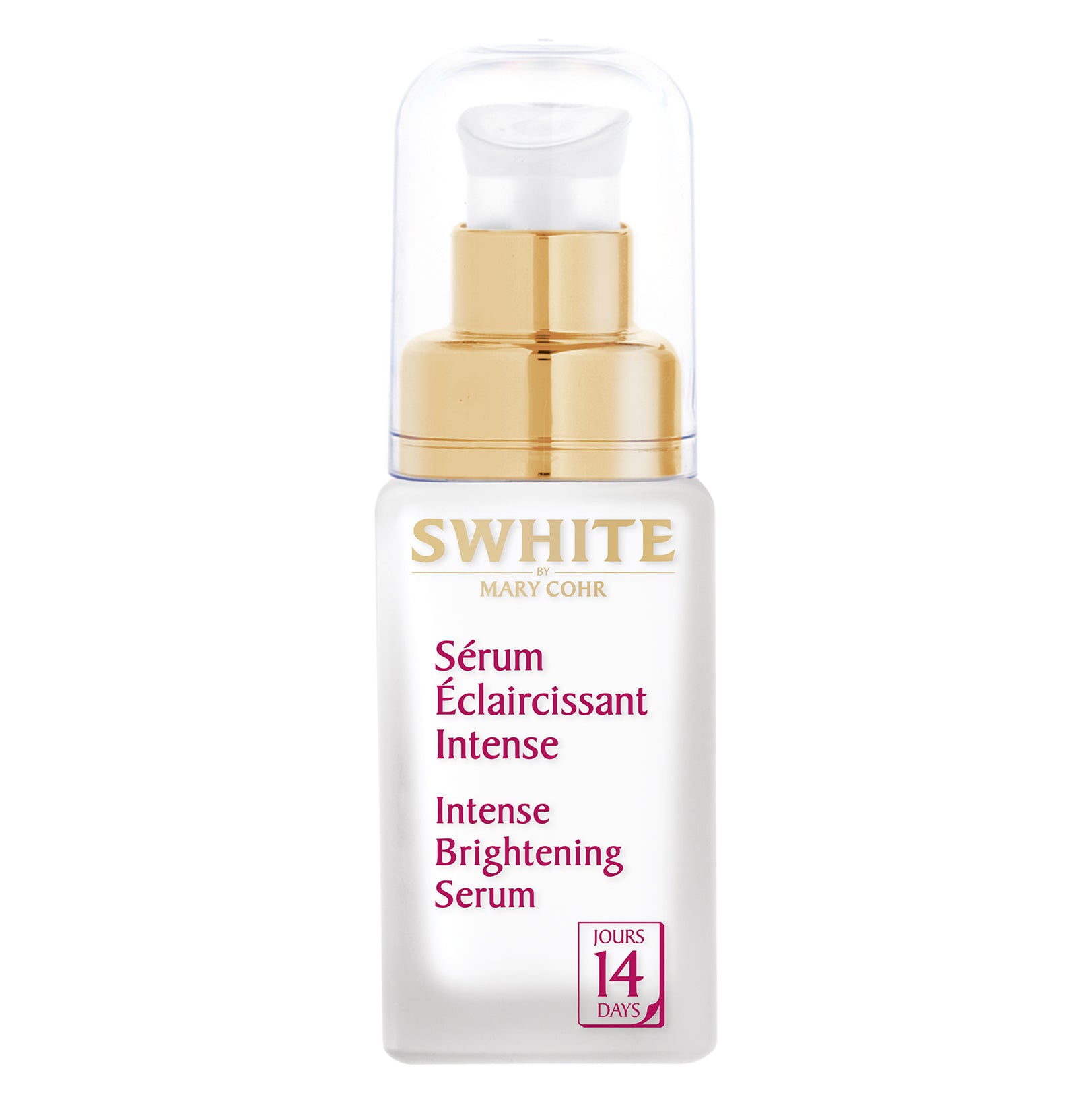 MARY COHR Sérum Eclaircissant Intense + Vitamin C  – Intensives Aufhellungs-Serum, 25ml, Pumpspender