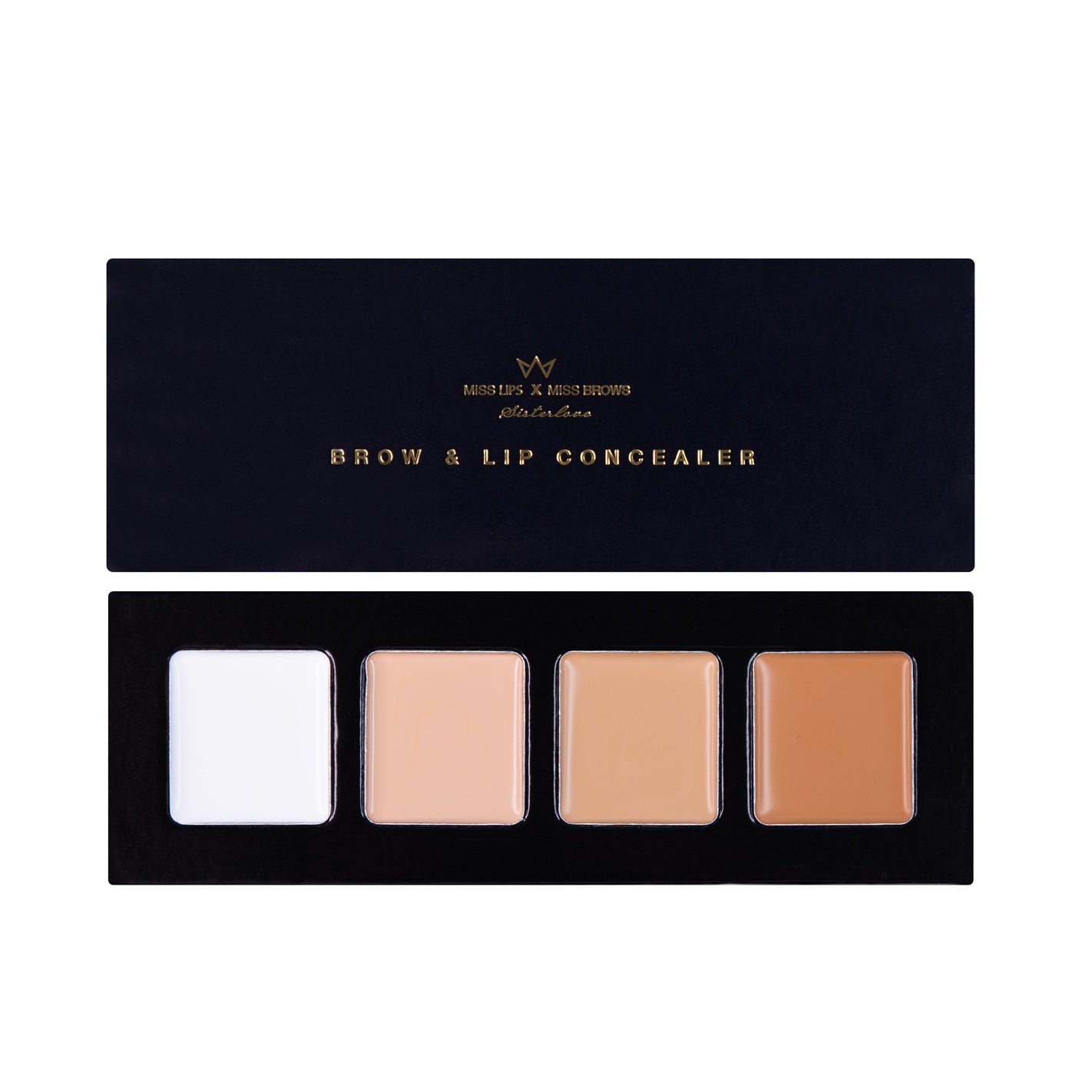 MISS LASHES Brows & Lips Concealer Palette, 1Stk