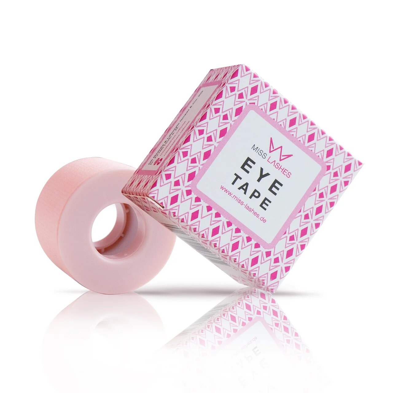 MISS LASHES Eye Tape – Augenpads, 2,5cmx3,6m, Band und Umkarton
