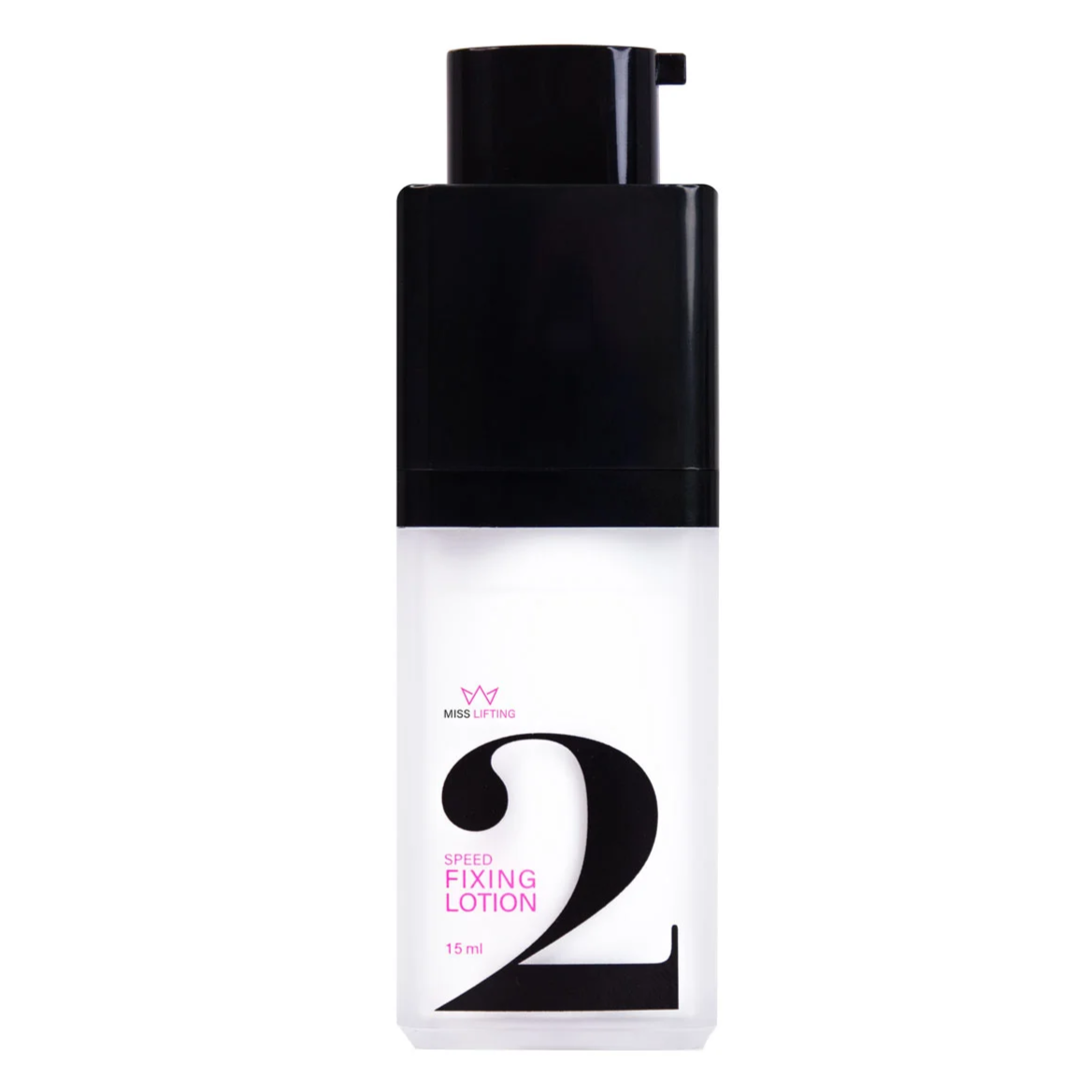 MISS LASHES Speed Lash & Brow Lifting Step 2 Fixing Lotion, 15ml, Spender offen