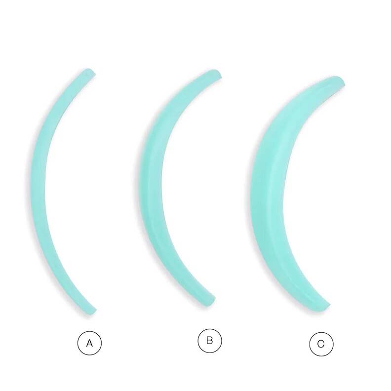 MISS LASHES Untere Wimpern Silikonpads, 3 Paare, Pads 3 Größen