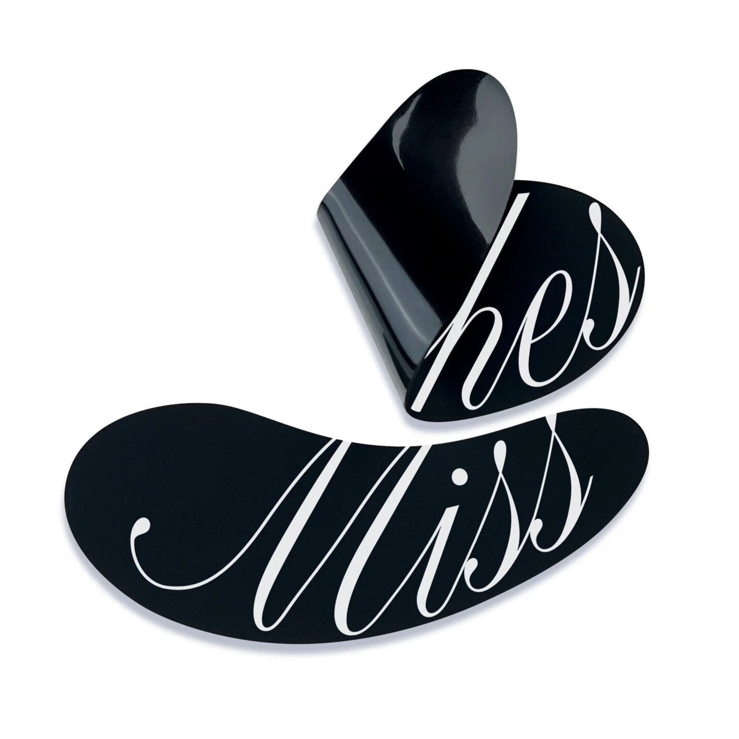 MISS LASHES UV-Silikon Augenpads, 1Paar