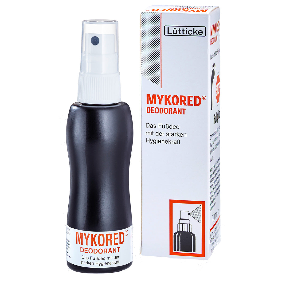MYKORED Deodorant Spray , 70ml, Sprühflasche und Umkarton