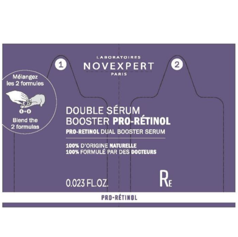NOVEXPERT Pro-Retinol Booster-Duo-Serum – Probe, 0,7ml, Sachet