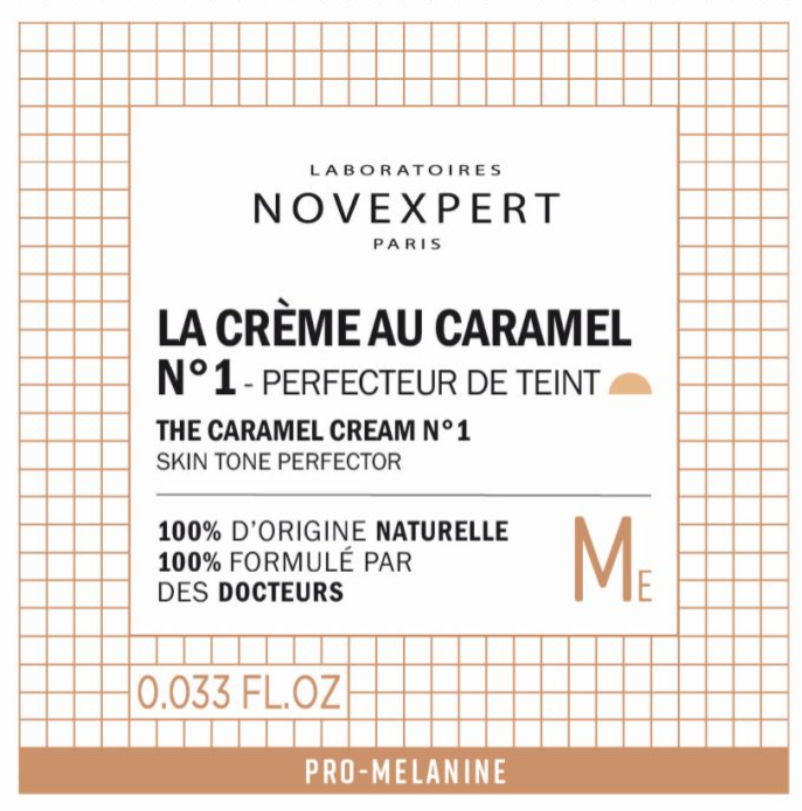 NOVEXPERT The Caramel Cream - Light Shade – Probe, 1ml, Sachet