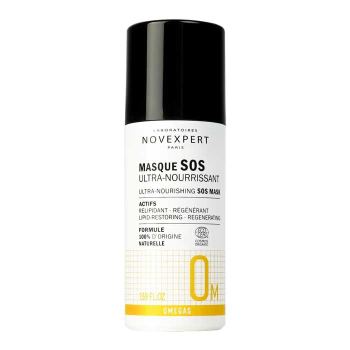 NOVEXPERT Ultra Nourishing SOS Mask  – für extrem trockene & empfindliche Haut, 50ml, Pumpspender