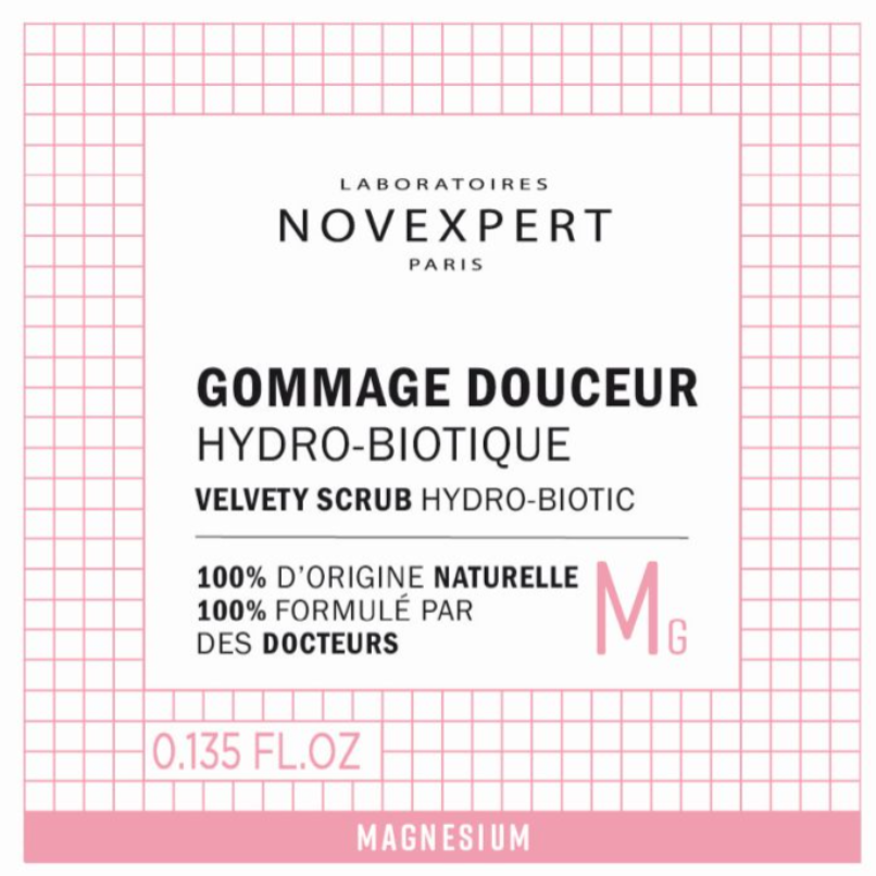 NOVEXPERT Velvety Scrub Hydro-Biotic – Probe, 4ml, Sachet