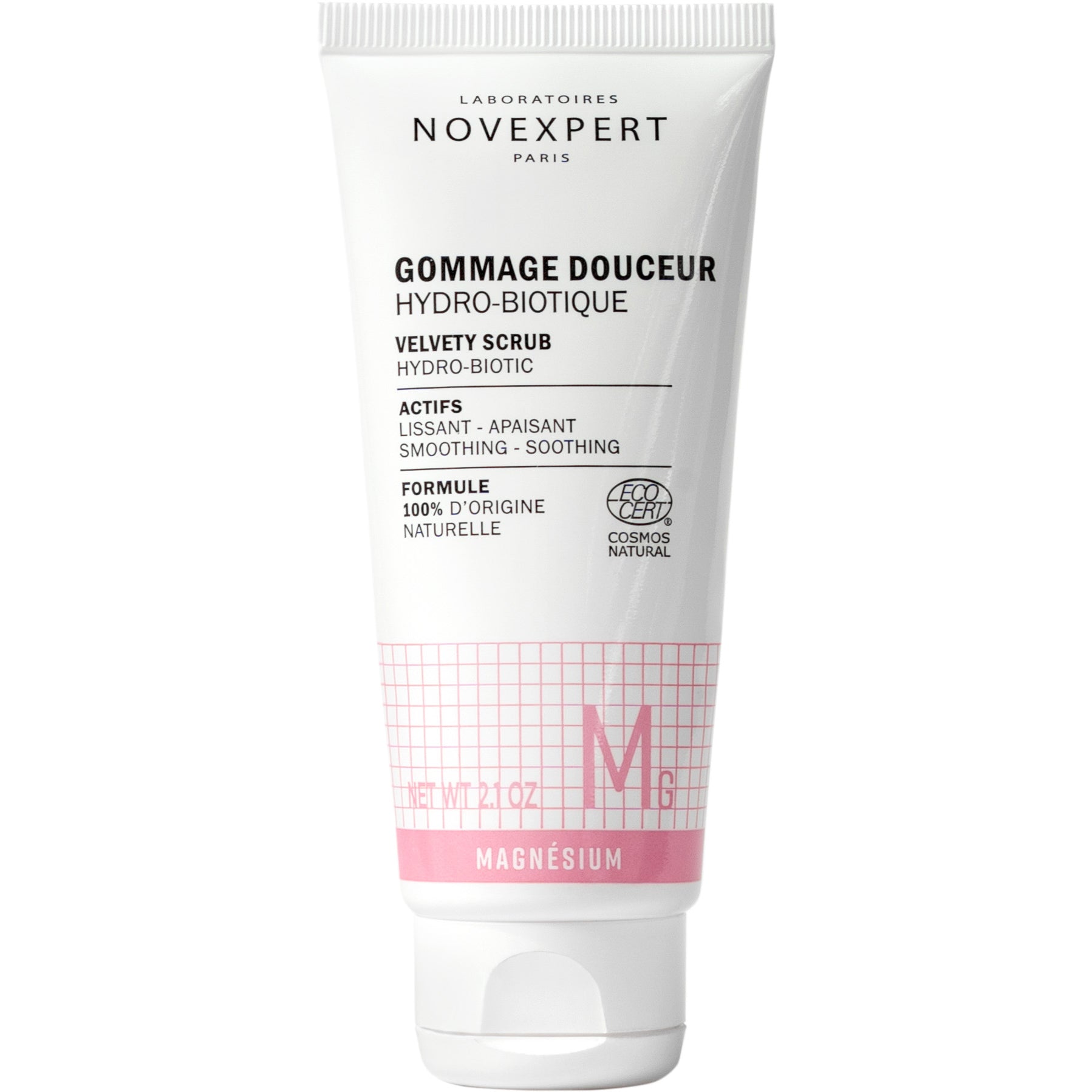 NOVEXPERT Velvety Scrub Hydro-Biotic – für sensible Haut, 60ml, Tube