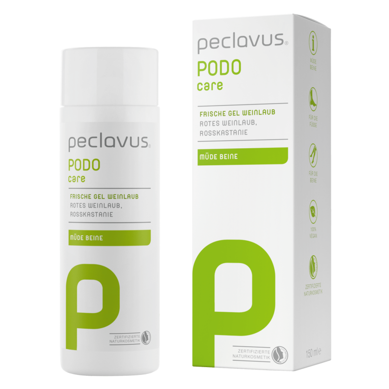 PECLAVUS Frische Gel Weinlaub , 150ml, Spender und Umkarton