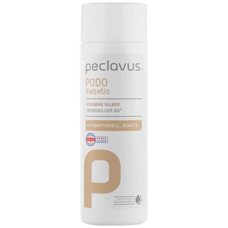 PECLAVUS Fußbad Silber, 150ml
