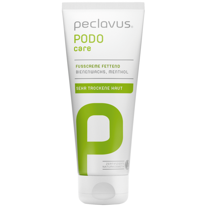 peclavus Fußcreme fettend, 100ml, Tube