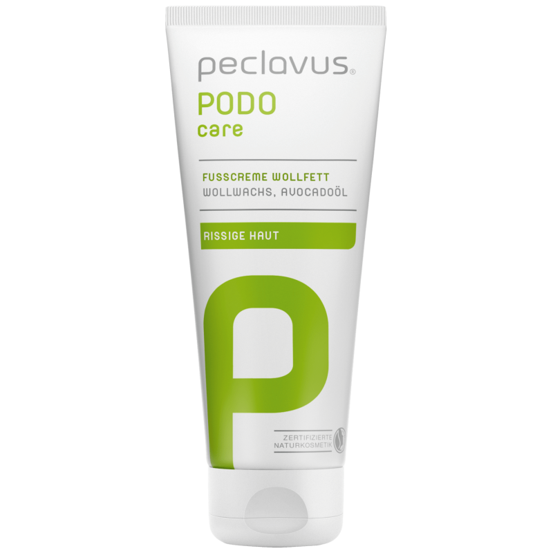 peclavus Fußcreme Wollfett , 100ml, Tube