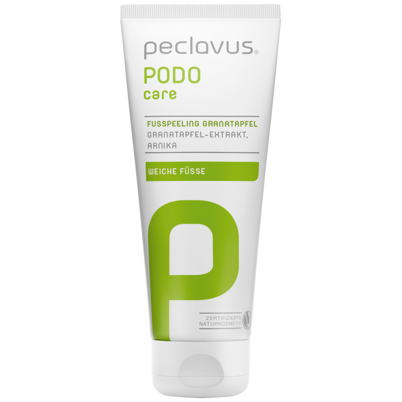 PECLAVUS Fußpeeling Granatapfel , 100ml, Tube