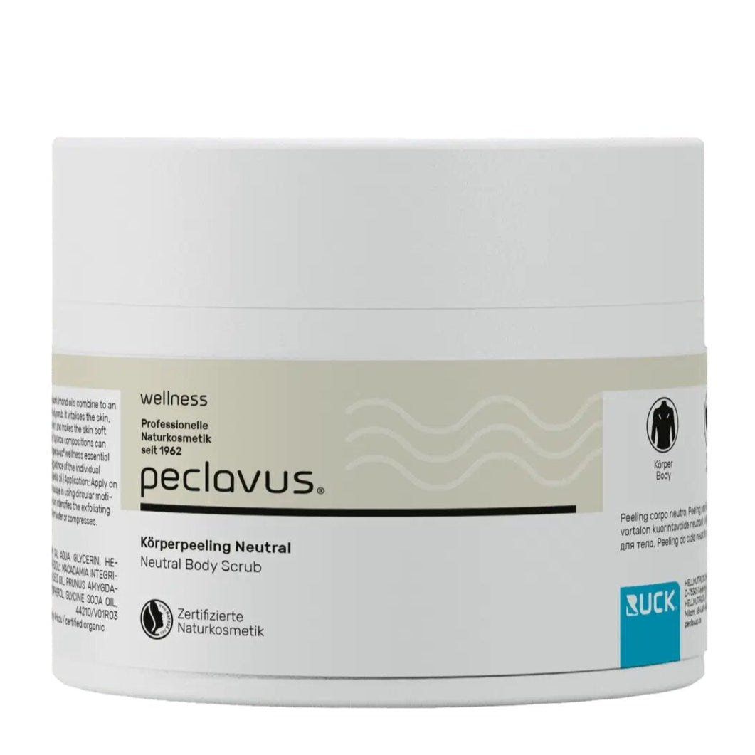 PECLAVUS Körperpeeling neutral , 500ml, Dose Vorderseite