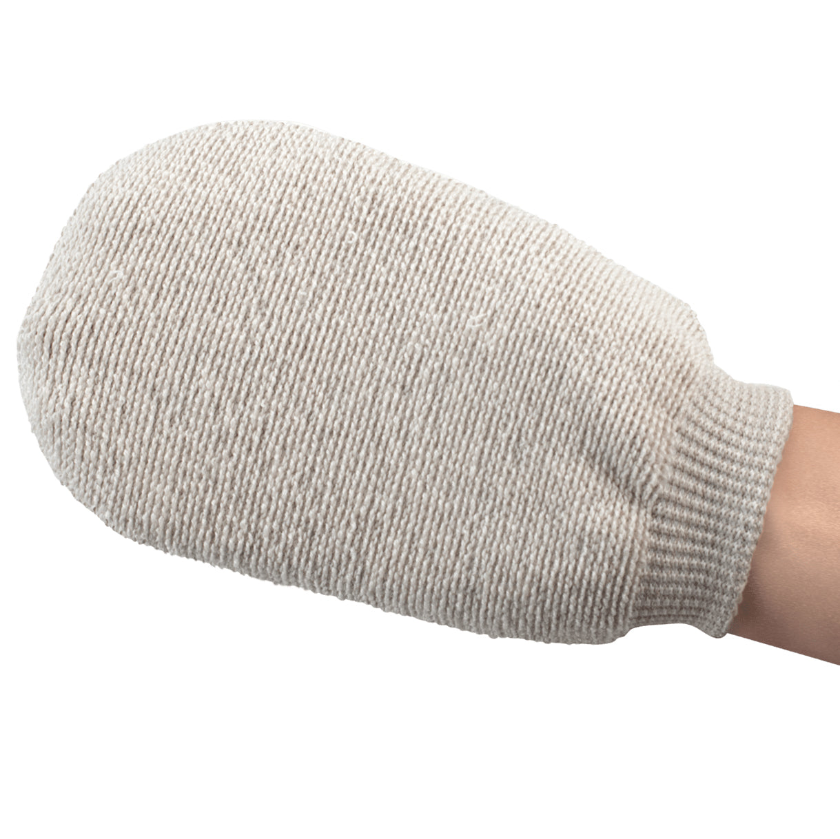 PECLAVUS Peeling- und Massagehandschuh, ., angezogen