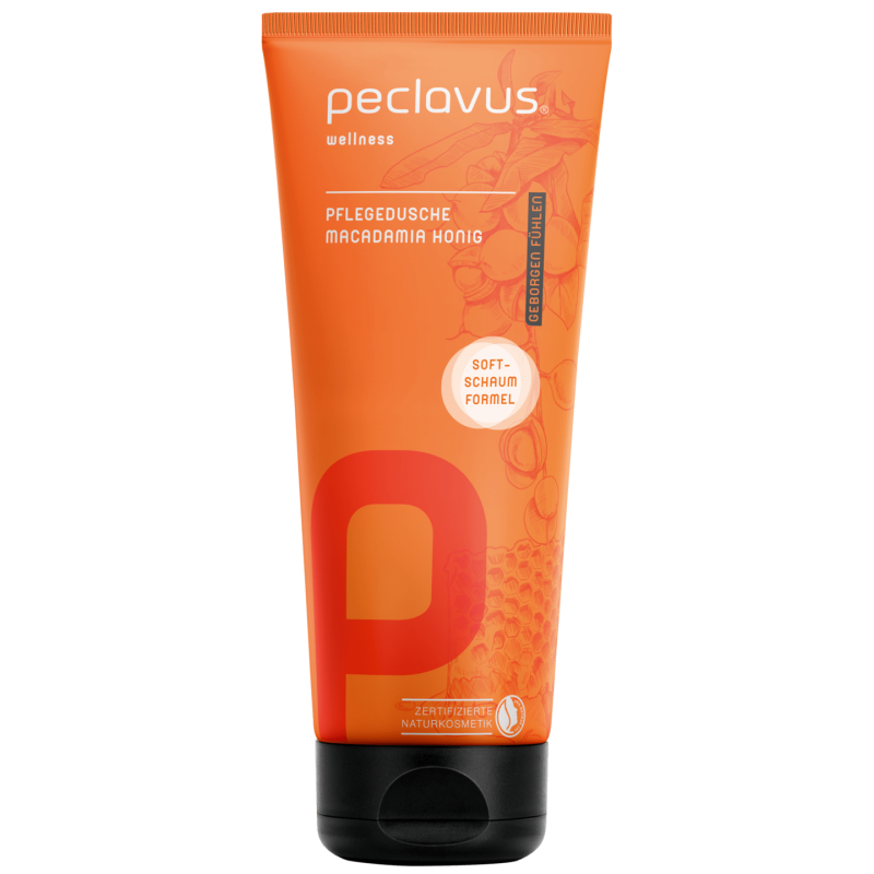 PECLAVUS Pflegedusche Macadamia Honig , 200ml, Tube