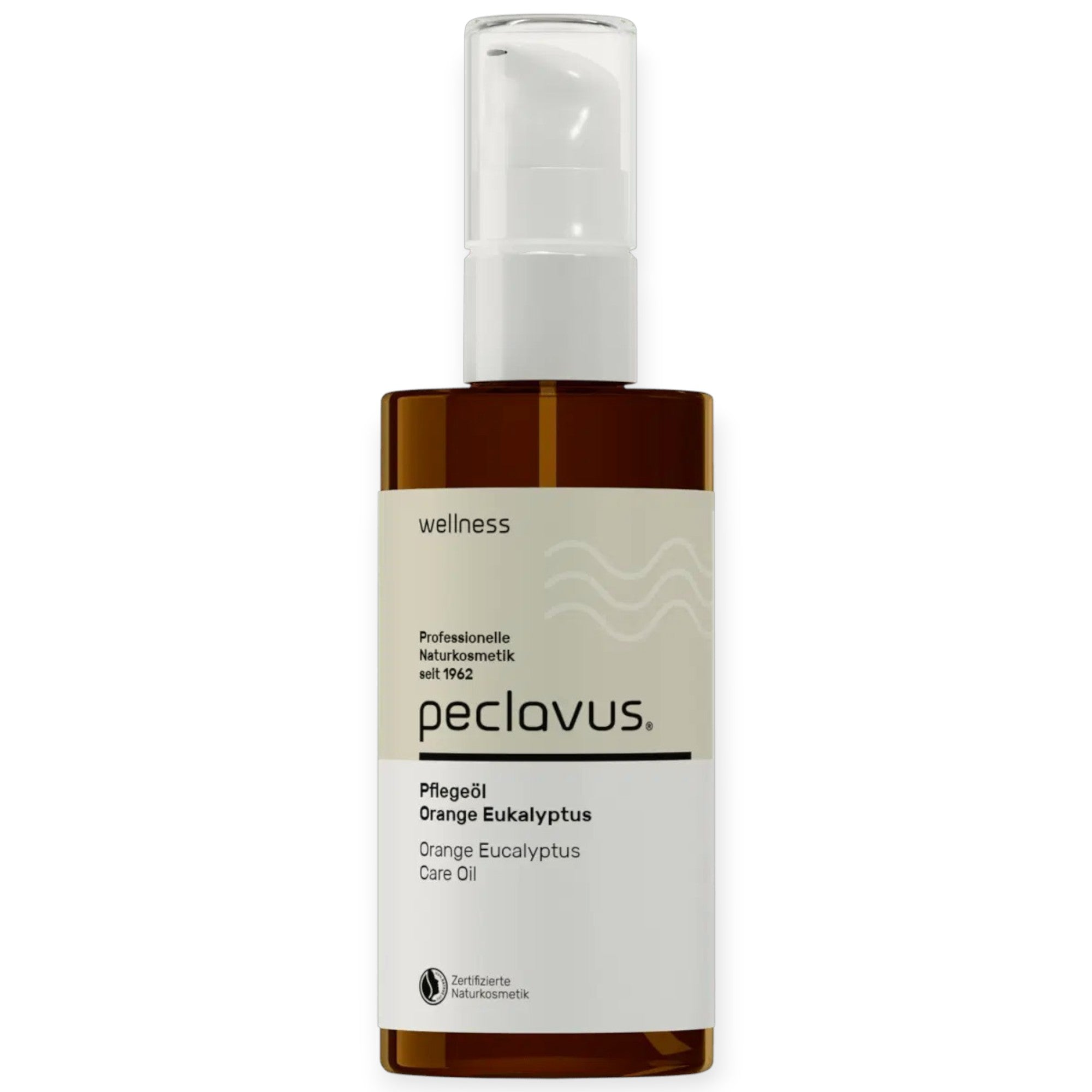 PECLAVUS Pflegeöl Orange Eukalyptus, 100ml, Pumpspender