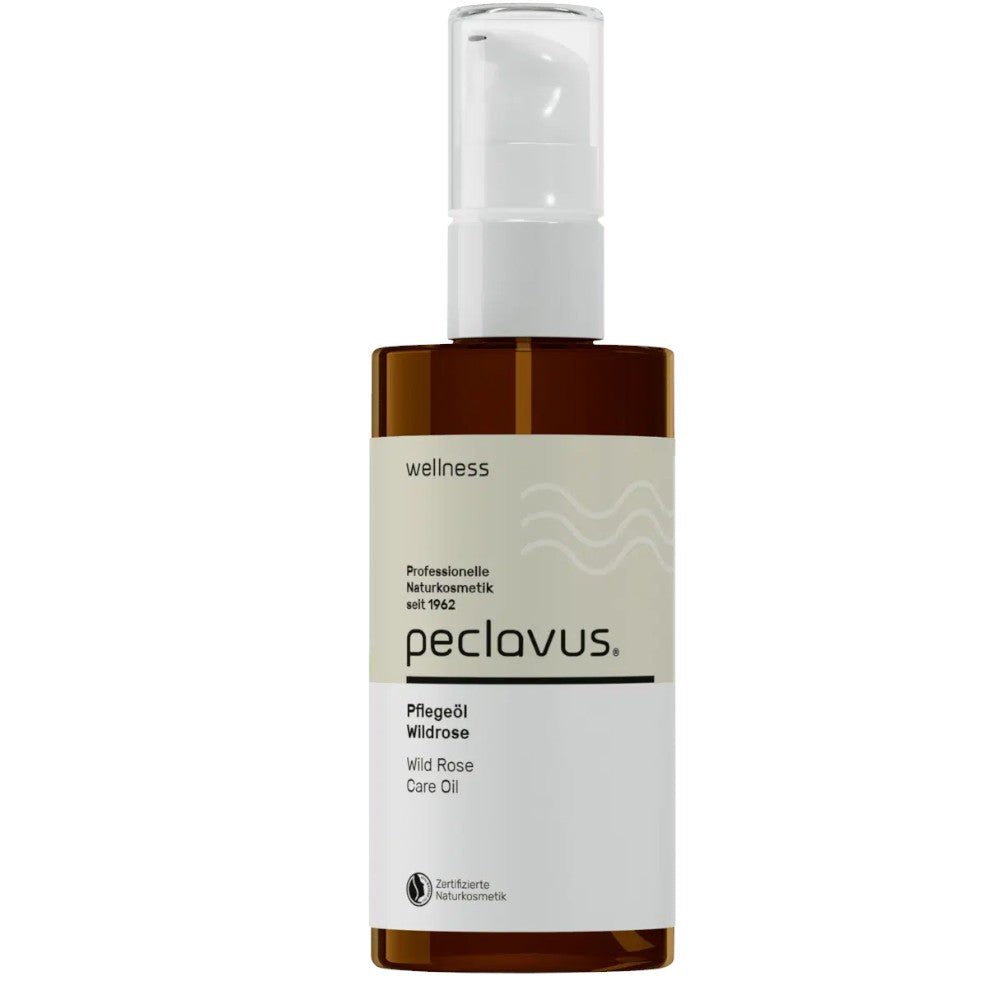 peclavus Pflegeöl Wildrose, 100ml, Pumpspender
