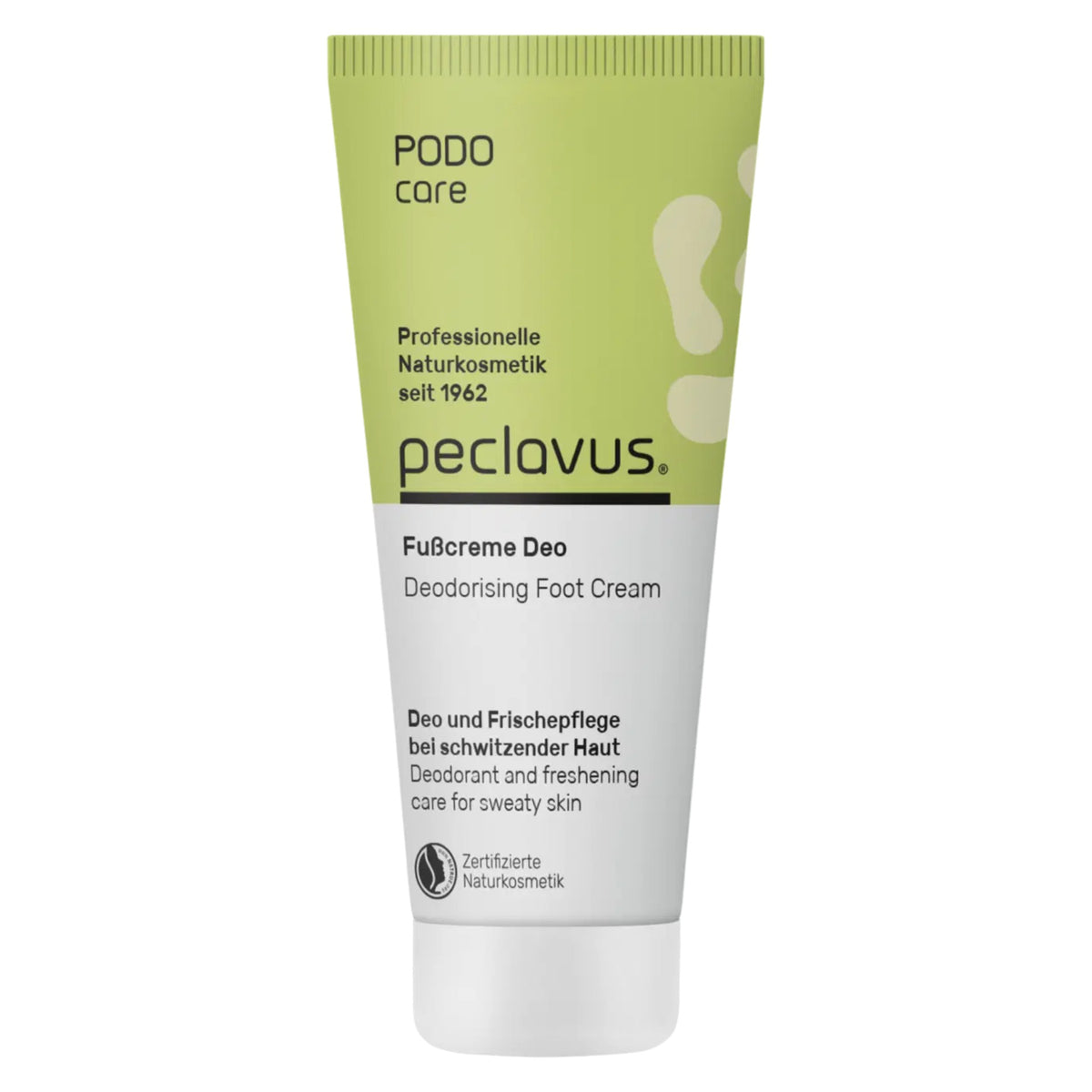 PECLAVUS PODOcare Fußcreme Deo – für schwitzende Haut, 30ml, Tube