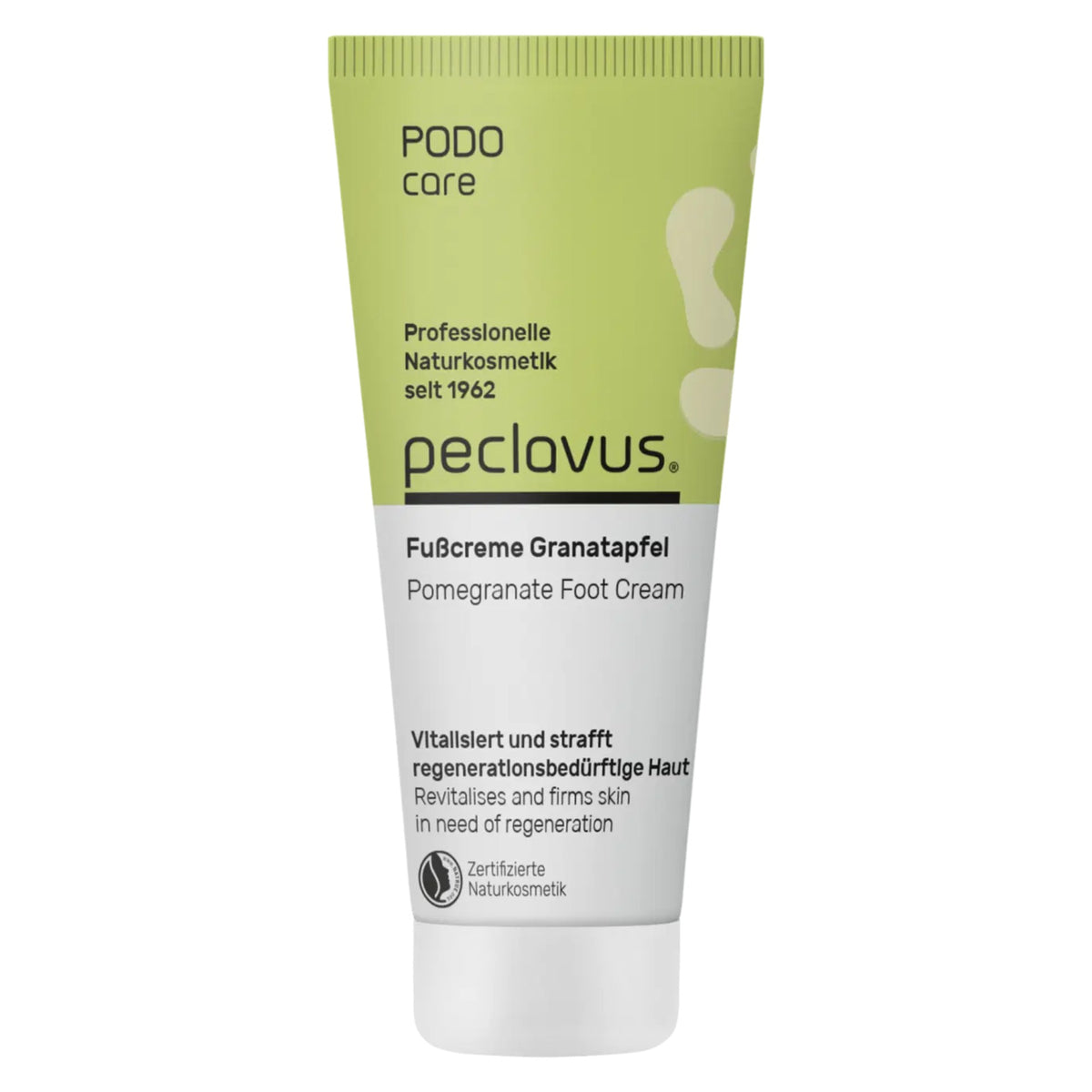 PECLAVUS PODOcare Fußcreme Granatapfel – für regenerationsbedürftige Haut, 30ml, Tube