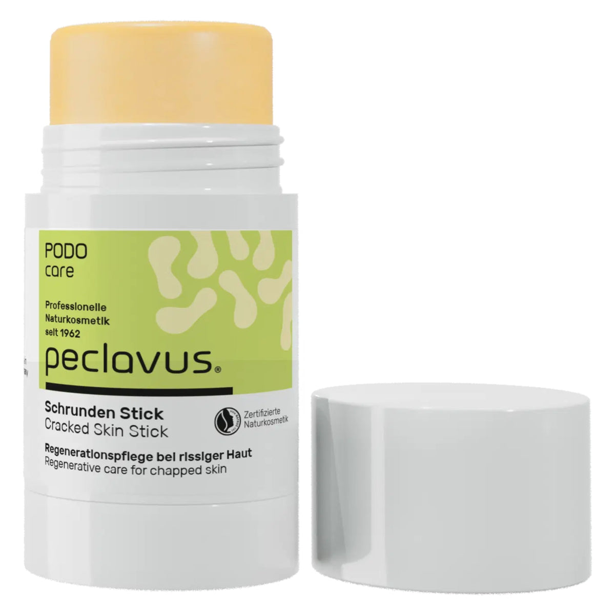 PECLAVUS PODOcare Schrunden Stick – für rissige Haut, 30g, stick offen