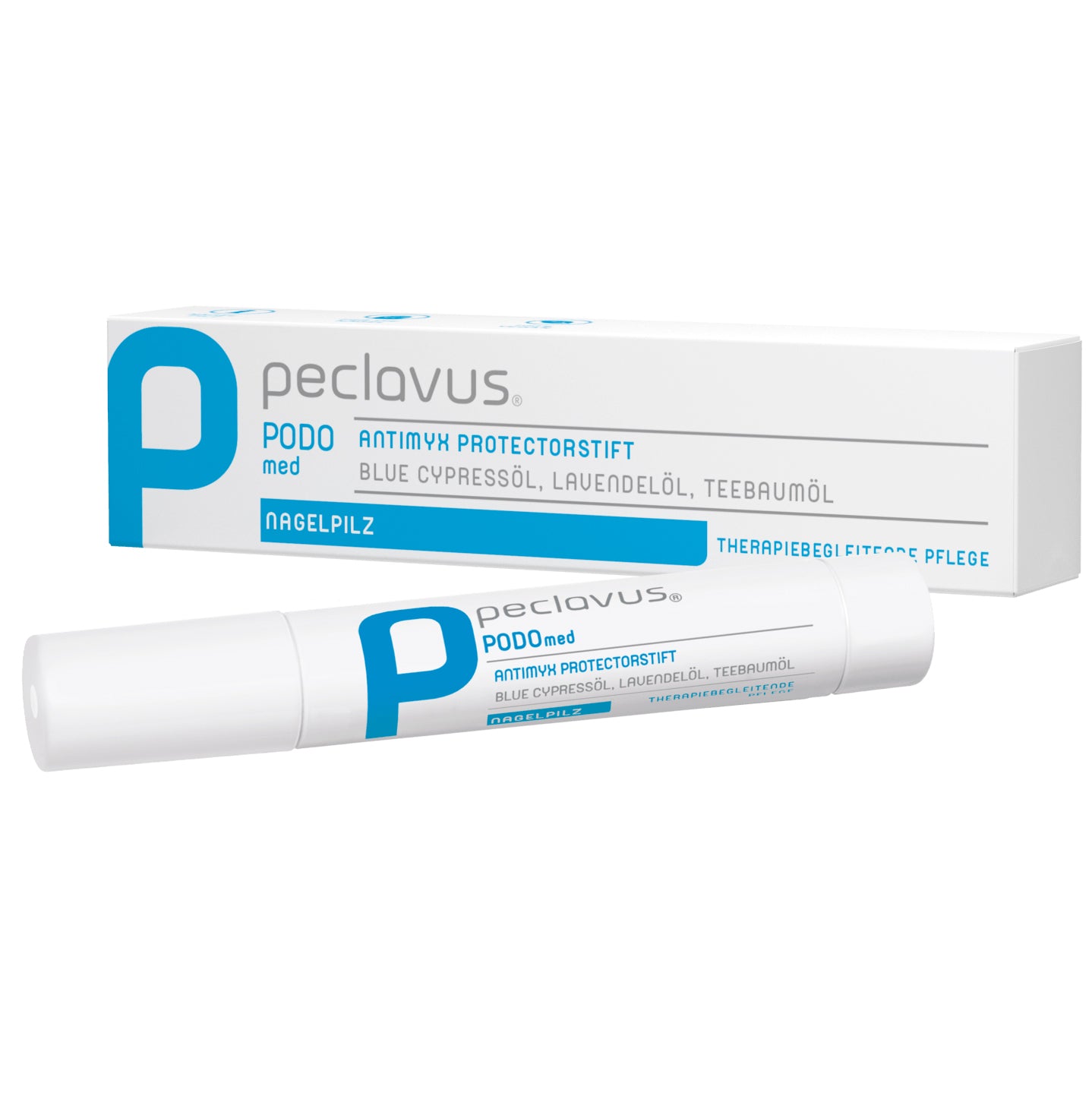 PECLAVUS PODOmed AntiMYX Protectorstift, 4ml, Stift und Umkarton